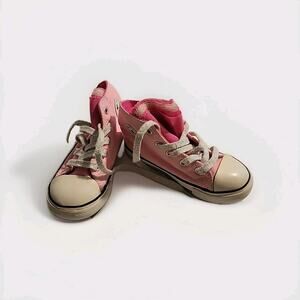 Converse Chuck Taylor All Star Pink High Top Girls Infants Size 9